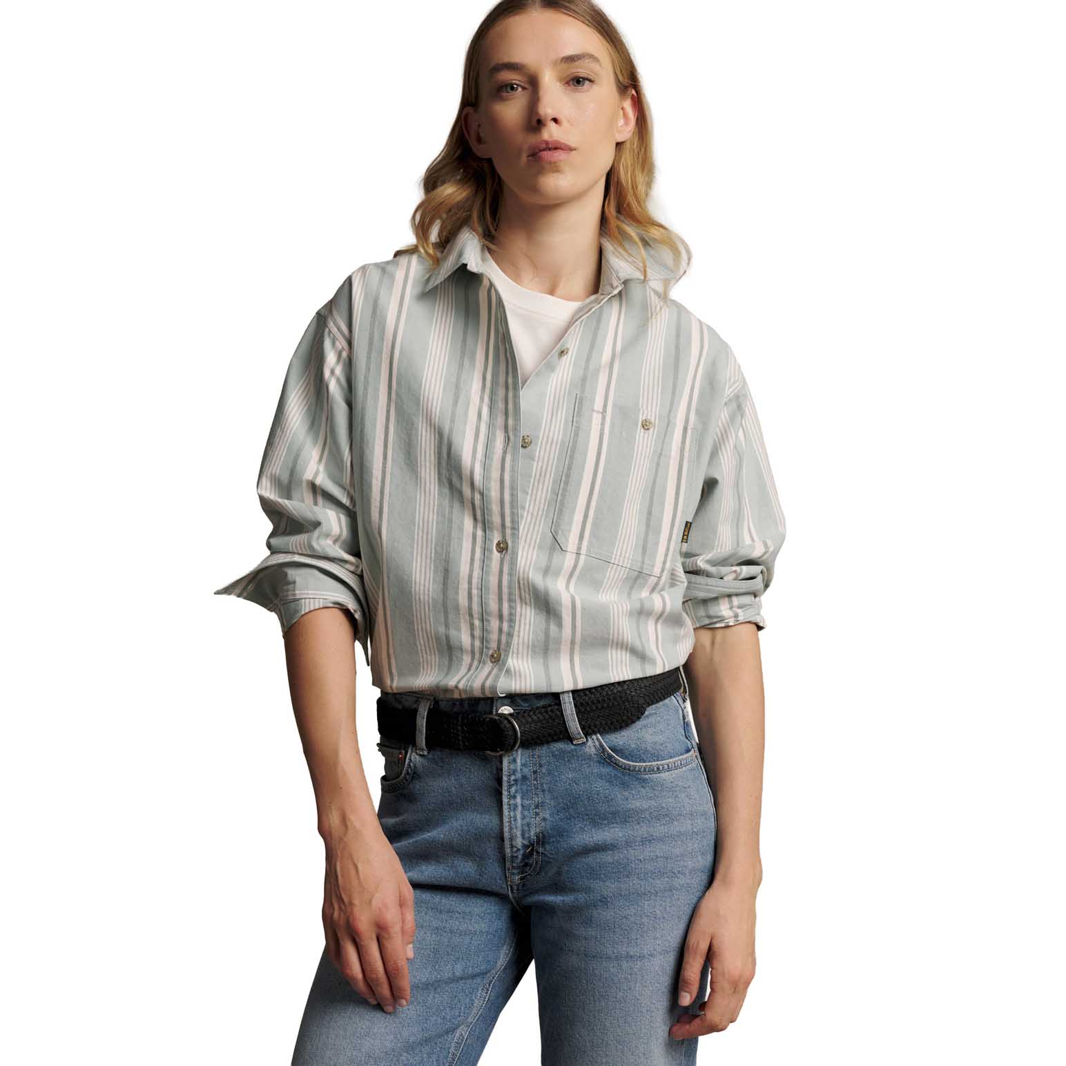 R.M. Williams RM's Oxford Stripe Shirt